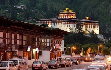 Paro Dzong view