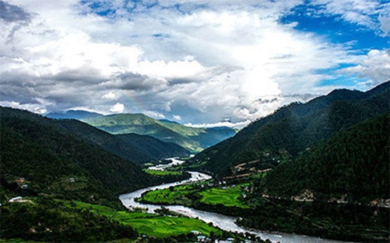Punakha View from Above